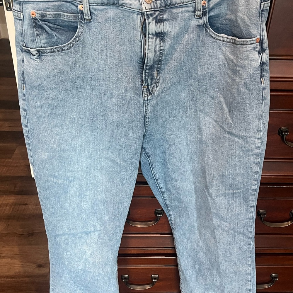 Gap Kick Fit High Rise Blue Denim Jeans EUC